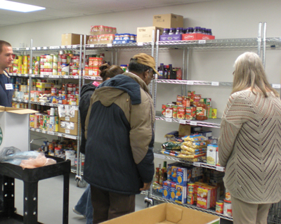 Rescue Mission Food Pantry