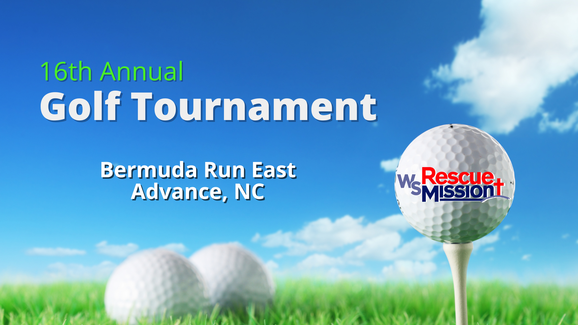 2022 Golf Tournament Fundraiser - Winston-Salem Rescue Mission